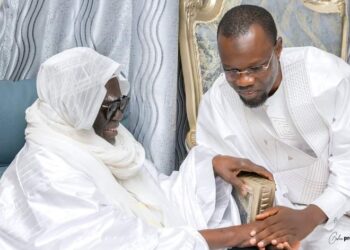 TOUBA : Ousmane Sonko reçu à huis clos par Serigne Mountakha