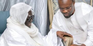 TOUBA : Ousmane Sonko reçu à huis clos par Serigne Mountakha