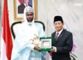 Indonésie : Cheikh Baba Diallo a été reçu par le ministre des Affaires religieuses, le professeur K.H. Nasaruddin Umar.
