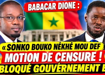 🚨 Babacar Dione : « Sonko bouko nékhé mou def motion de censure,😱bloqué gouvernement bi »😱😱