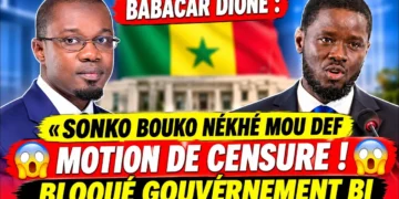 🚨 Babacar Dione : « Sonko bouko nékhé mou def motion de censure,😱bloqué gouvernement bi »😱😱