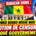 🚨 Babacar Dione : « Sonko bouko nékhé mou def motion de censure,😱bloqué gouvernement bi »😱😱