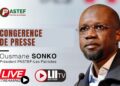🔴 DIRECT: CONFÉRENCE DE PRESSE OUMANE SONKO PASTEF LES PATRIOTES