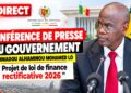 🔴 DIRECT: CONFERENCE DE PRESE DU GOUVERNEMENT: PM AL AMINOU MOHAMED LO  » Projet de loi de finance..