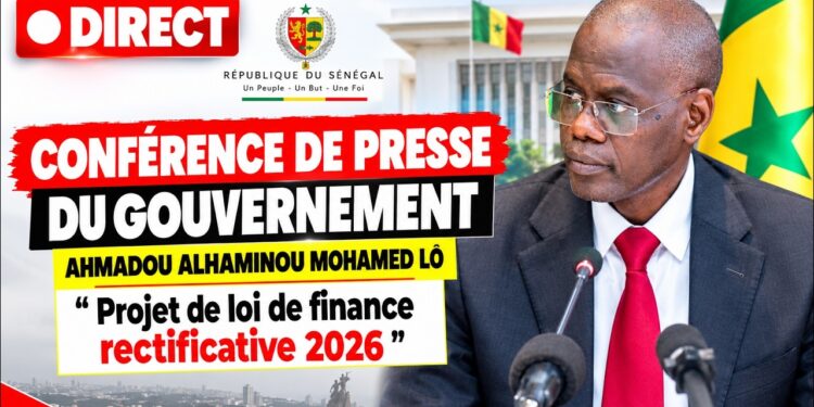 🔴 DIRECT: CONFERENCE DE PRESE DU GOUVERNEMENT: PM AL AMINOU MOHAMED LO  » Projet de loi de finance..