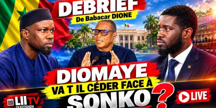 🔴 DIRECT : LE DEBRIEF DE BABACAR DIONE – DIOMAYE VA-T-IL CEDER FACE A SONKO
