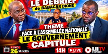 🔴 DIRECT: LE DEBRIEF DE BABACAR DIONE: FACE A l&rsquo;ASSEMBLEE NATIONALE LE GOUVERMENT CAPITULE