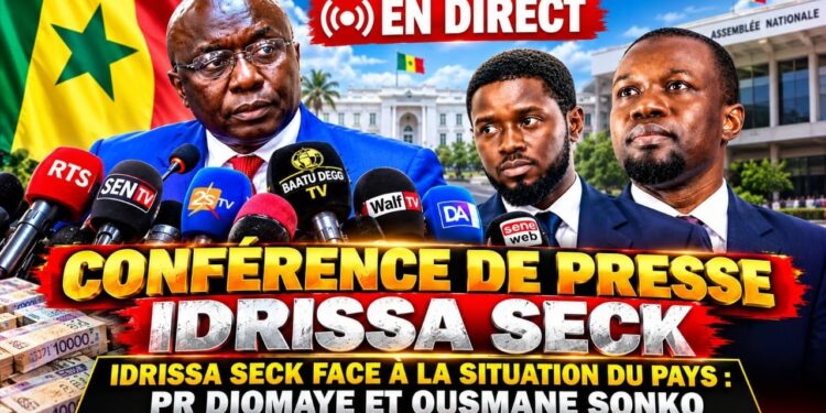 🔴Direct : IDRISSA SECK FACE À LA SITUATION DU PAYS: PR DIOMAYE ET OUSMANE SONKO