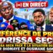 🔴Direct : IDRISSA SECK FACE À LA SITUATION DU PAYS: PR DIOMAYE ET OUSMANE SONKO