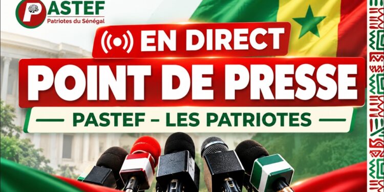 En direct : POINT DE PRESSE PASTEF LES PATRIOTES