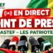 En direct : POINT DE PRESSE PASTEF LES PATRIOTES